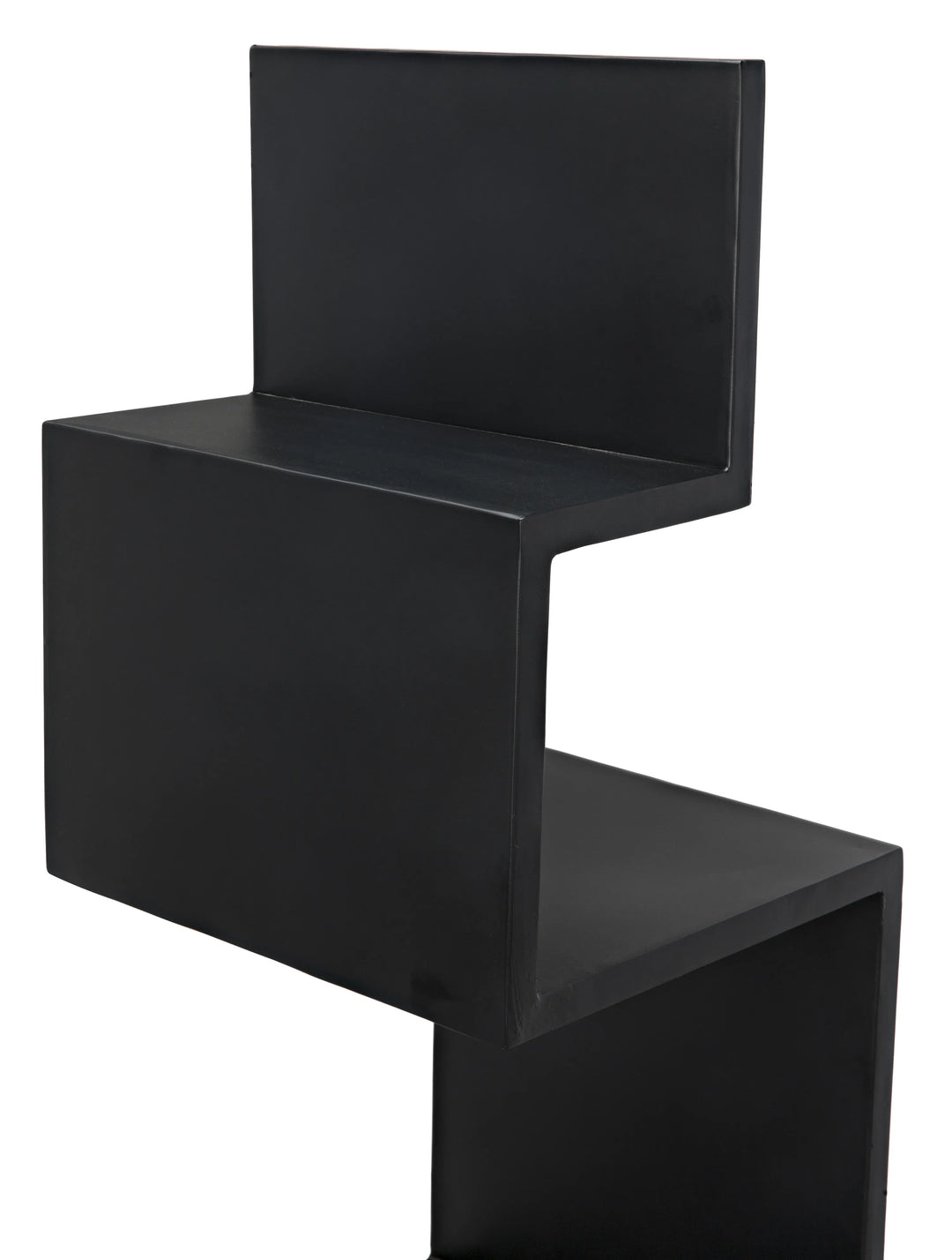 American Home Furniture | Noir - Laszlo Bookcase, Black Steel