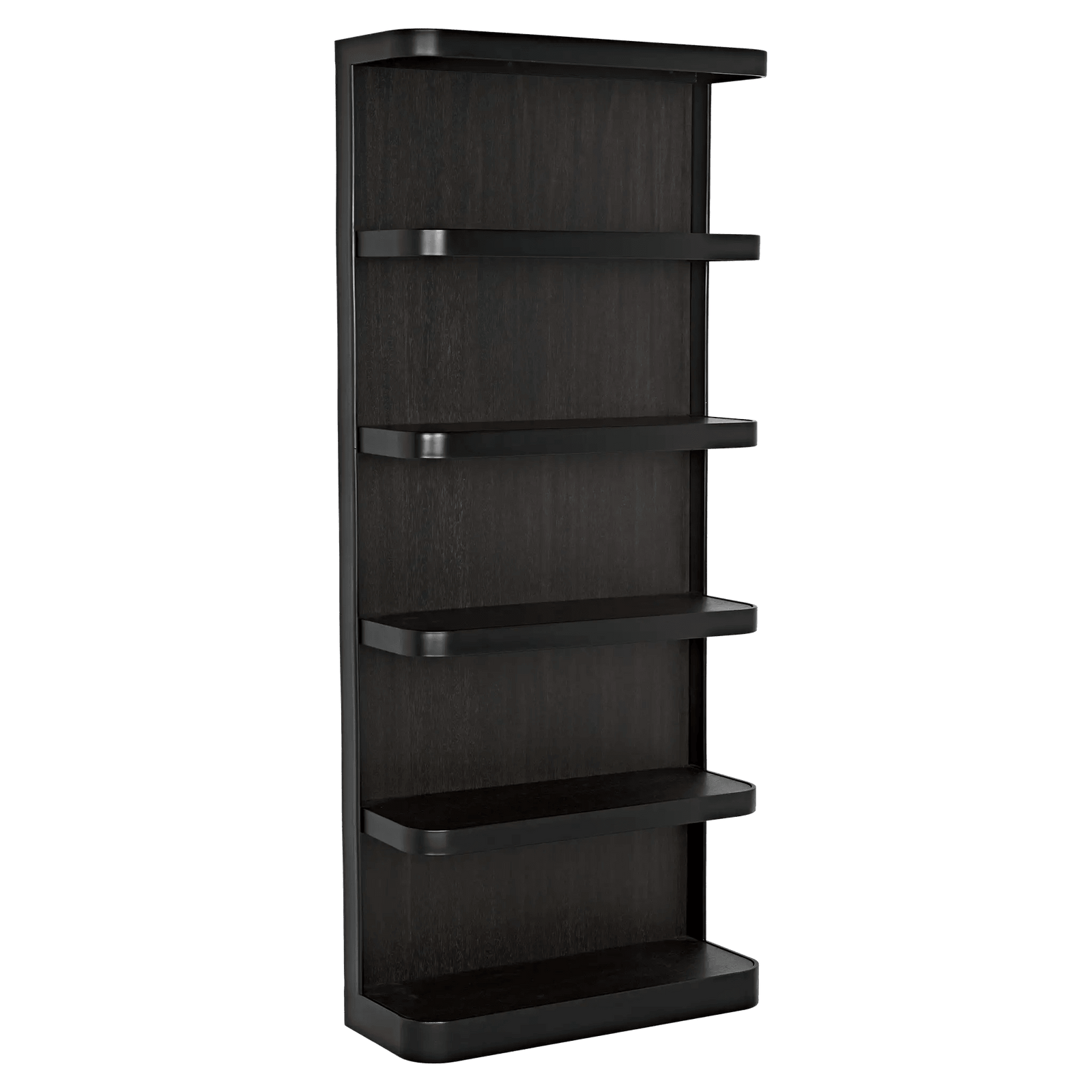 Noir Dido Bookcase, Black Metal BOOKCASES + SHELVES