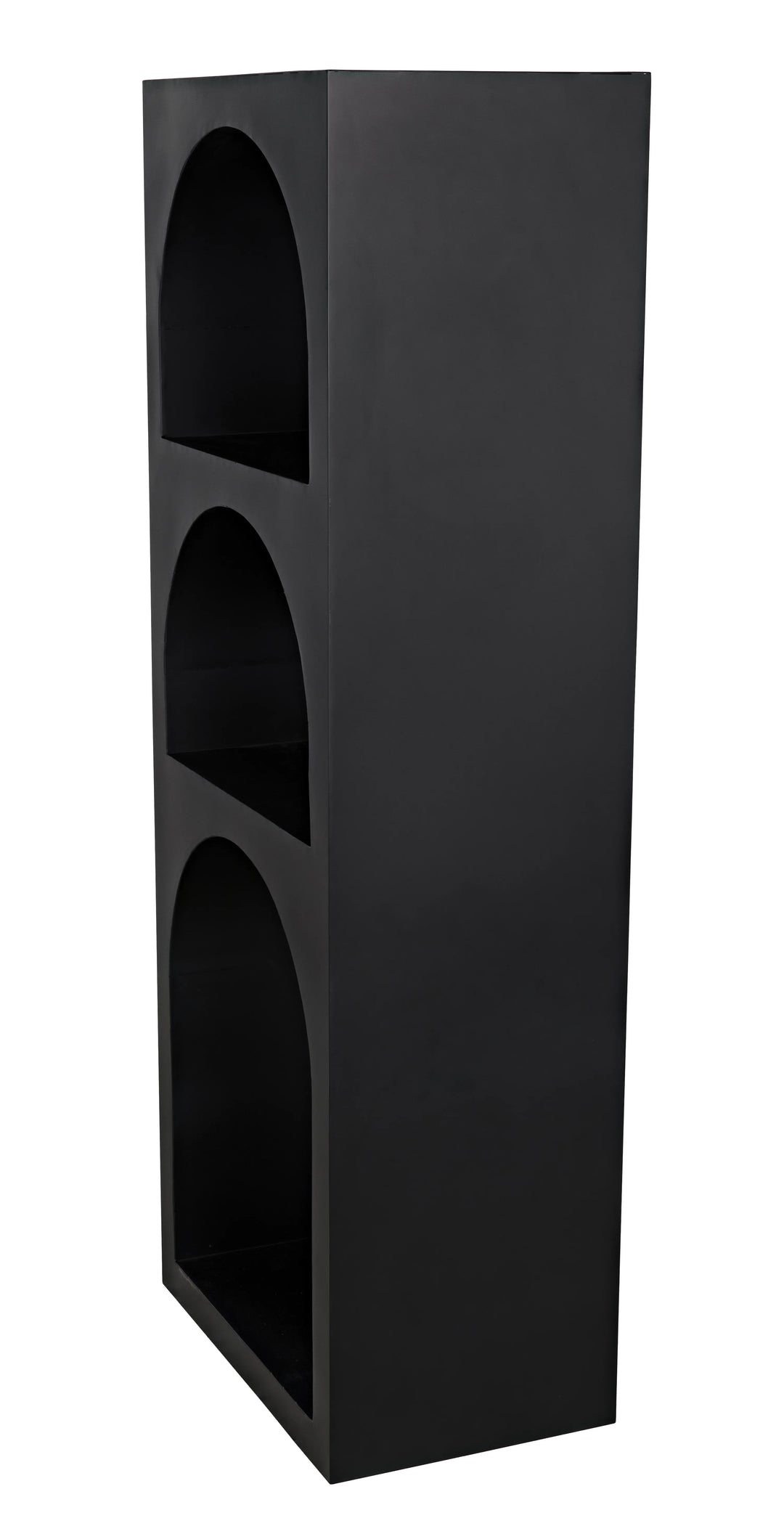 American Home Furniture | Noir - Aqueduct Bookcase, A, Black Metal