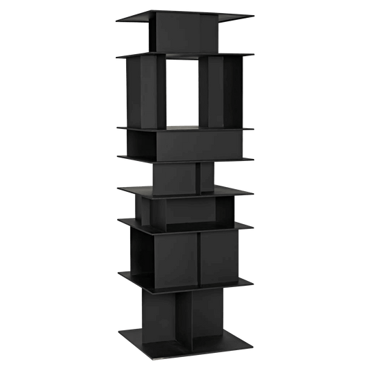 Noir Pisa Shelf, Black Steel BOOKCASES + SHELVES