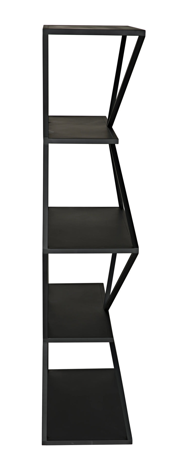 American Home Furniture | Noir - Sutro Shelf, Black Steel