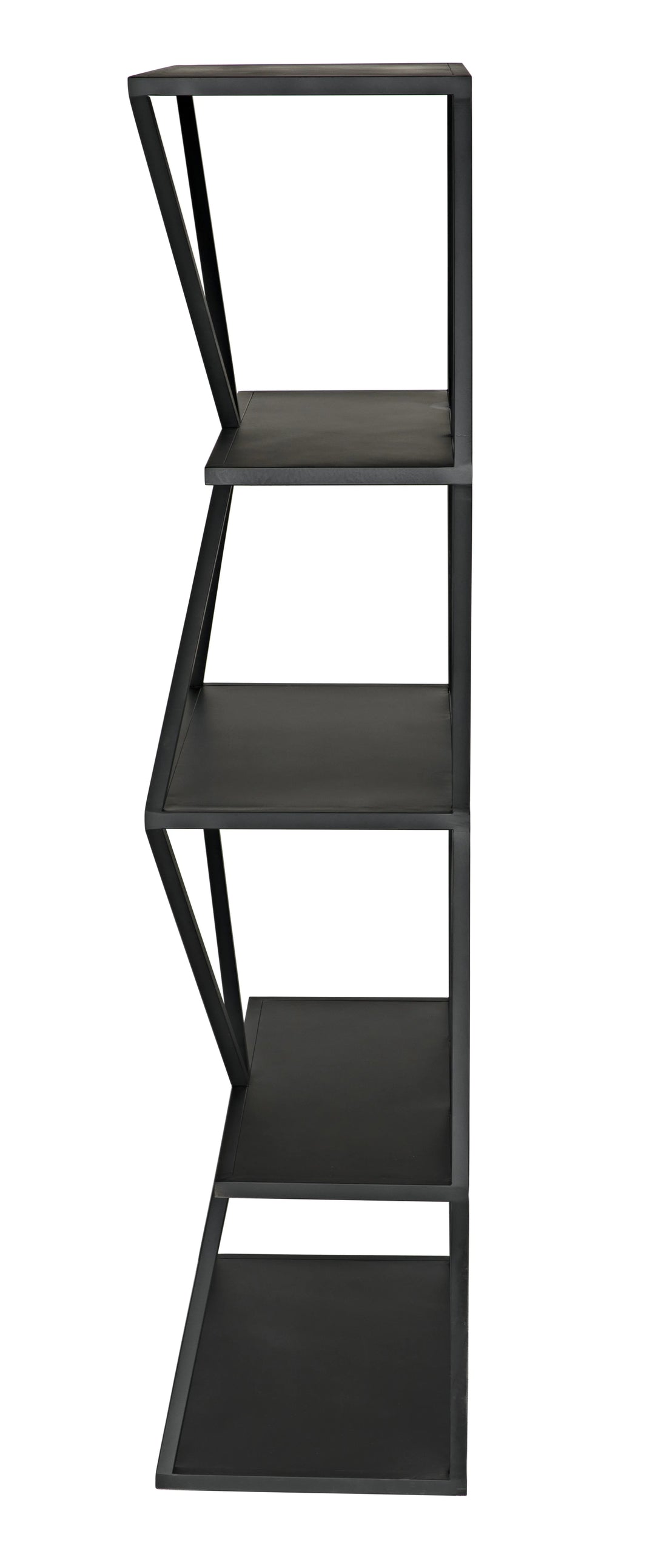 American Home Furniture | Noir - Sutro Shelf, Black Steel