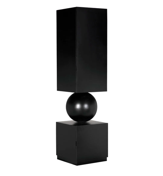 Noir Pillar Cabinet CABINETS