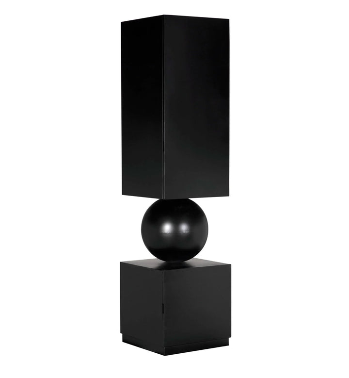 Noir Pillar Cabinet CABINETS