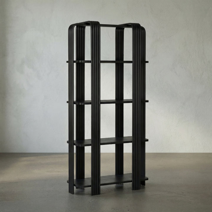 Noir - Giza Bookcase - GBCS266MTB