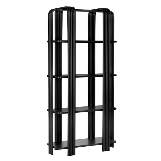 Noir - Giza Bookcase - GBCS266MTB
