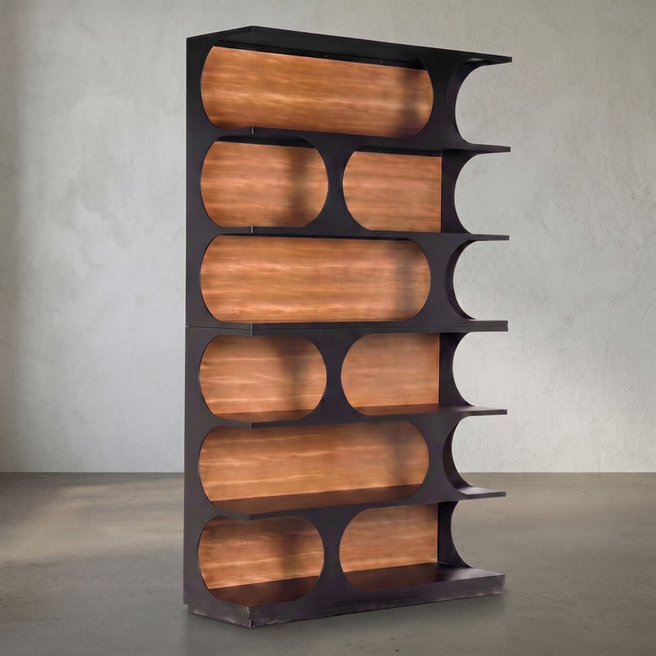 Noir - Carlo Bookcase - GBCS271