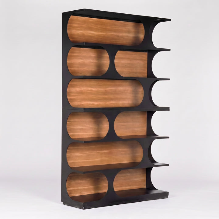 Noir - Carlo Bookcase - GBCS271