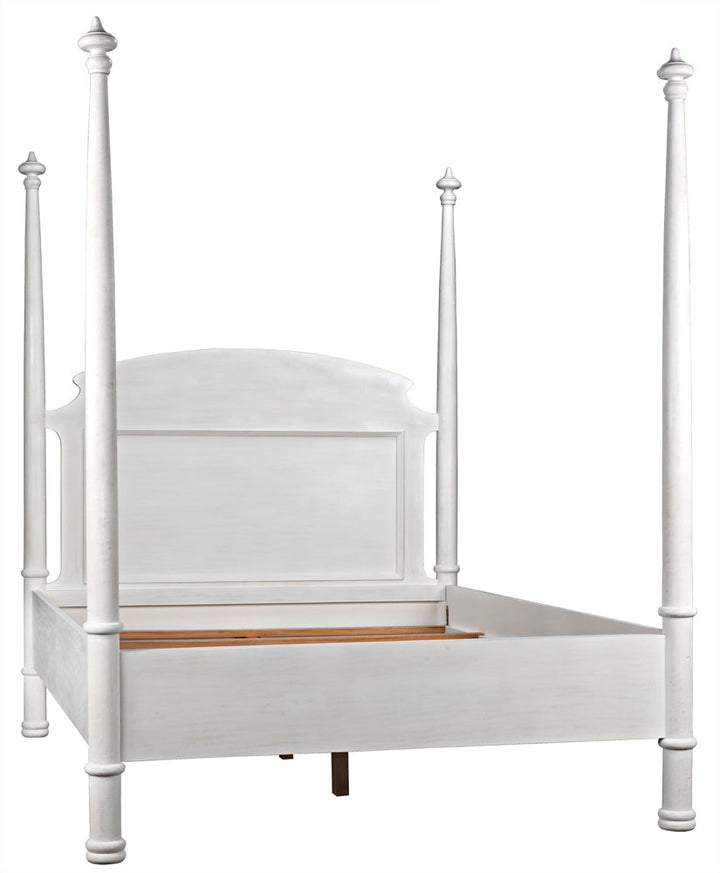 Noir New Douglas Bed, Queen - White Wash