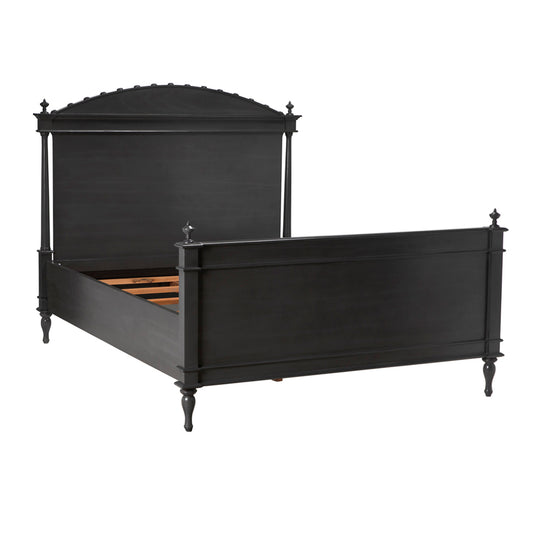 Noir - Owen Bed, Queen, Pale - GBED123QP