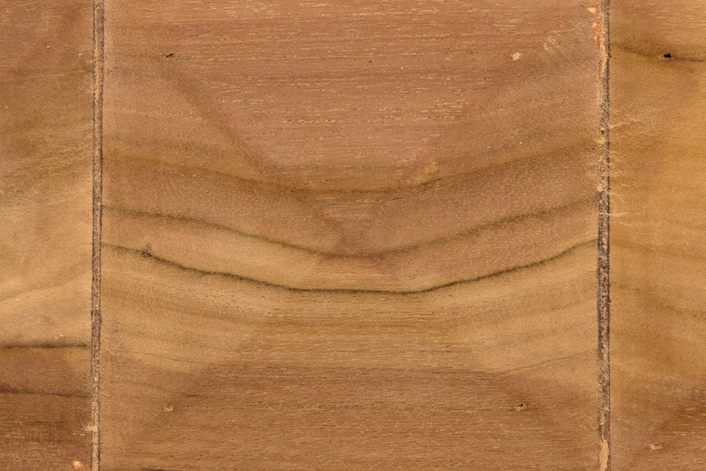 Noir - Quinnton Bed, Eastern King, Teak - GBED134EKT