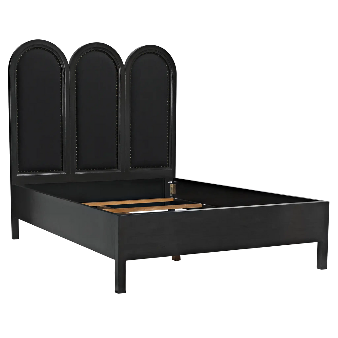 American Home Furniture | Noir - Arch Bed, Queen