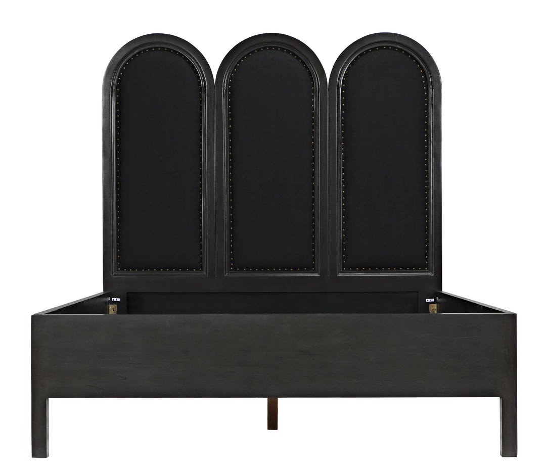 American Home Furniture | Noir - Arch Bed, Queen