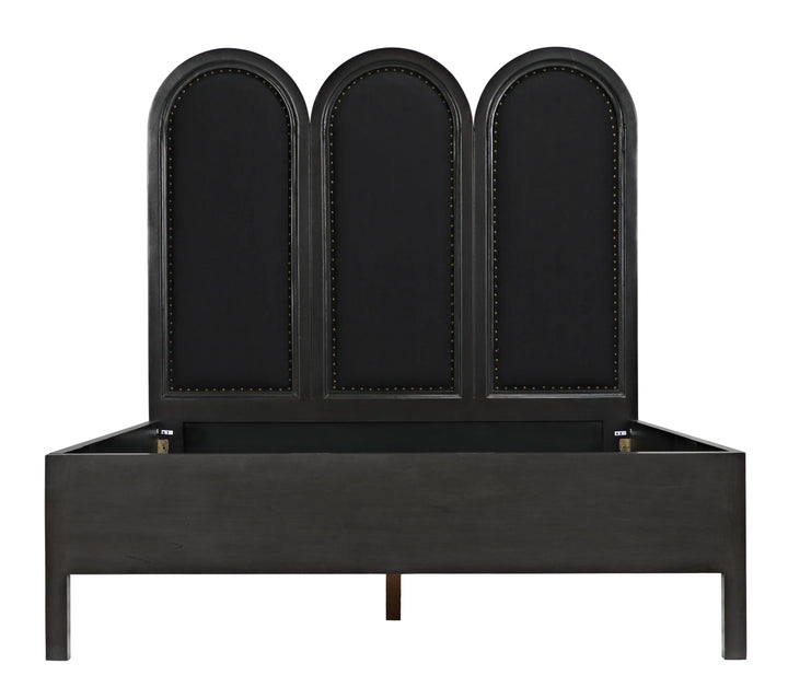 American Home Furniture | Noir - Arch Bed, Queen