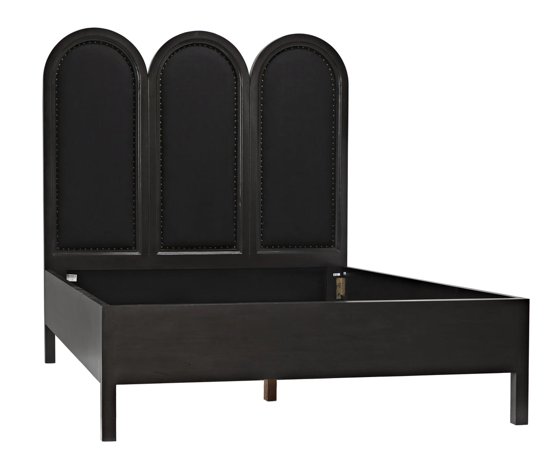 American Home Furniture | Noir - Arch Bed, Queen