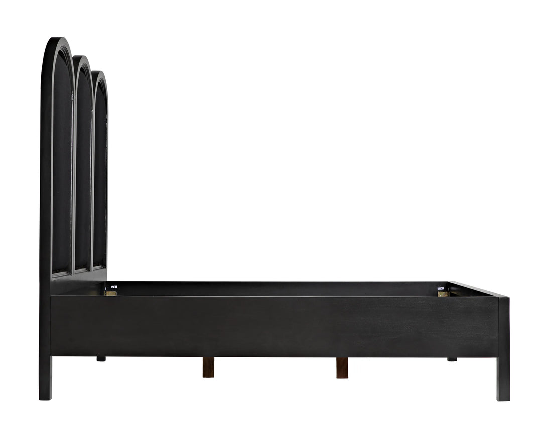 American Home Furniture | Noir - Arch Bed, Queen