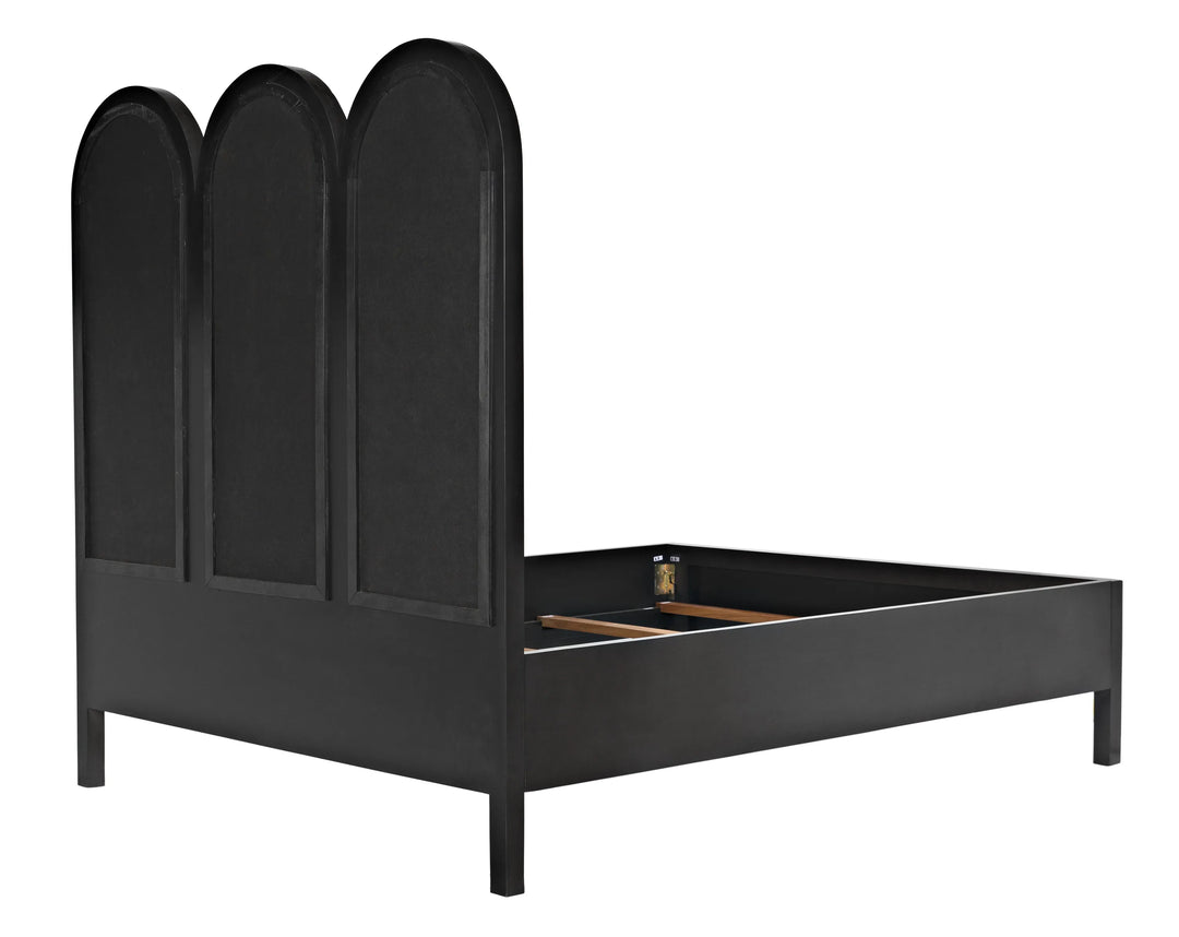 American Home Furniture | Noir - Arch Bed, Queen