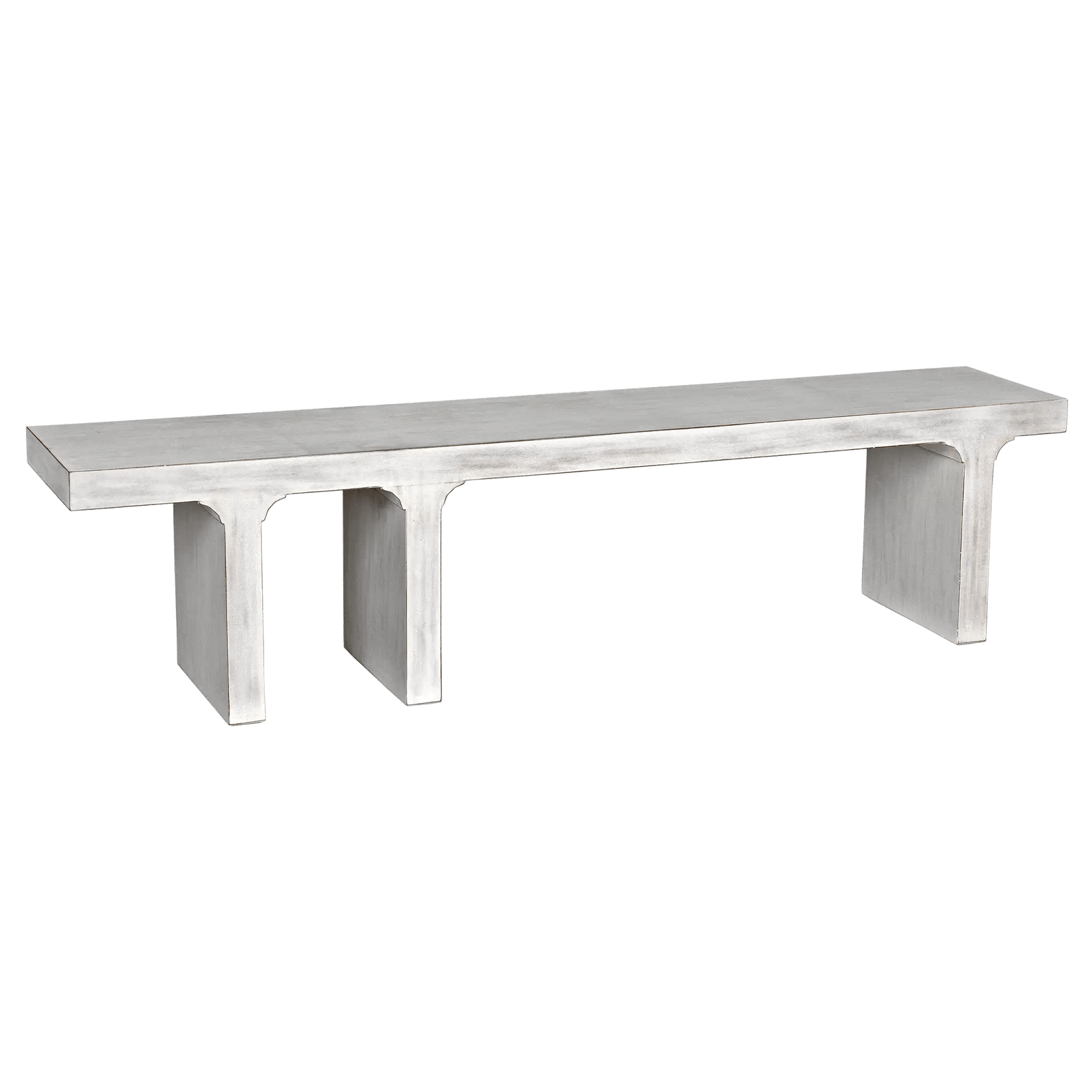 Noir Kir Bench, White Wash BENCHES