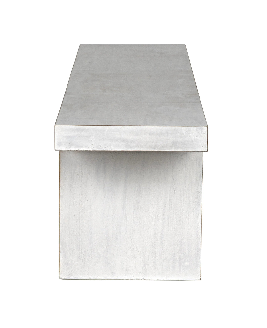 American Home Furniture | Noir - Kir Bench, White Wash