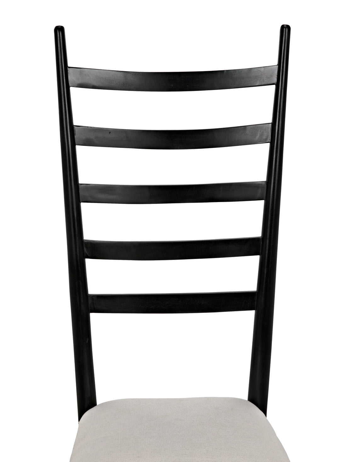 American Home Furniture | Noir - Ladder Chair, Hand Rubbed Black