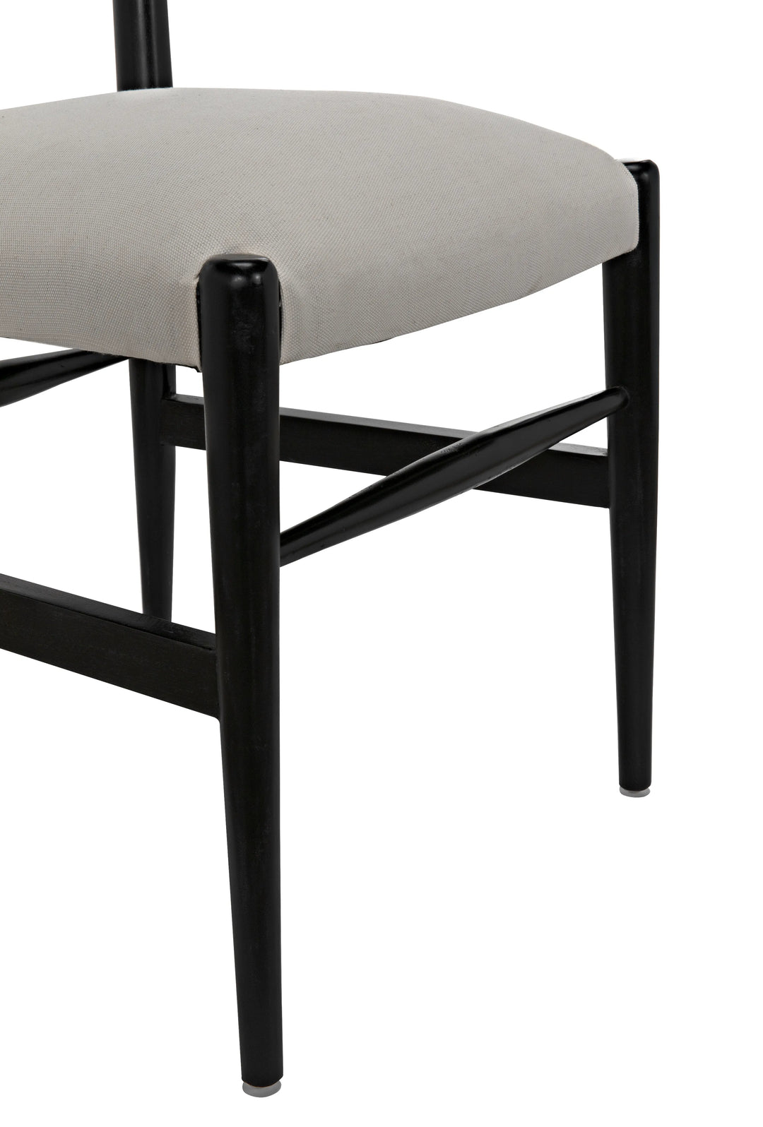 American Home Furniture | Noir - Ladder Chair, Hand Rubbed Black