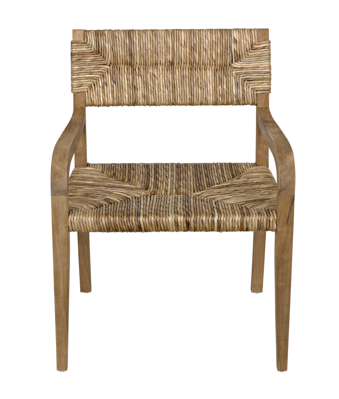 American Home Furniture | Noir - Bowie Arm Chair, Teak