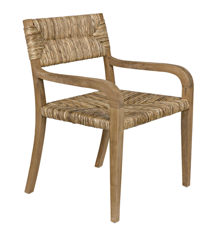 American Home Furniture | Noir - Bowie Arm Chair, Teak