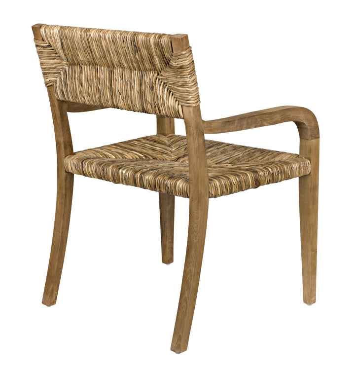 American Home Furniture | Noir - Bowie Arm Chair, Teak