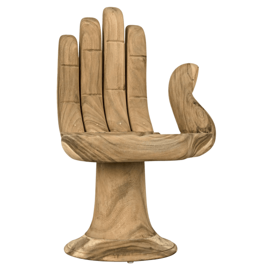 Noir Buddha Chair, Teak ACCENT + LOUNGE CHAIRS