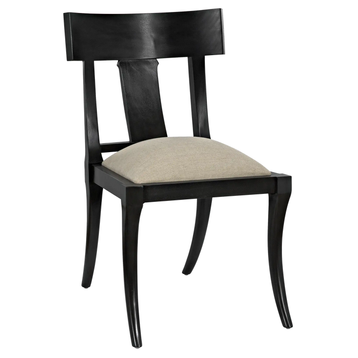 American Home Furniture | Noir - Athena Side Chair, Pale