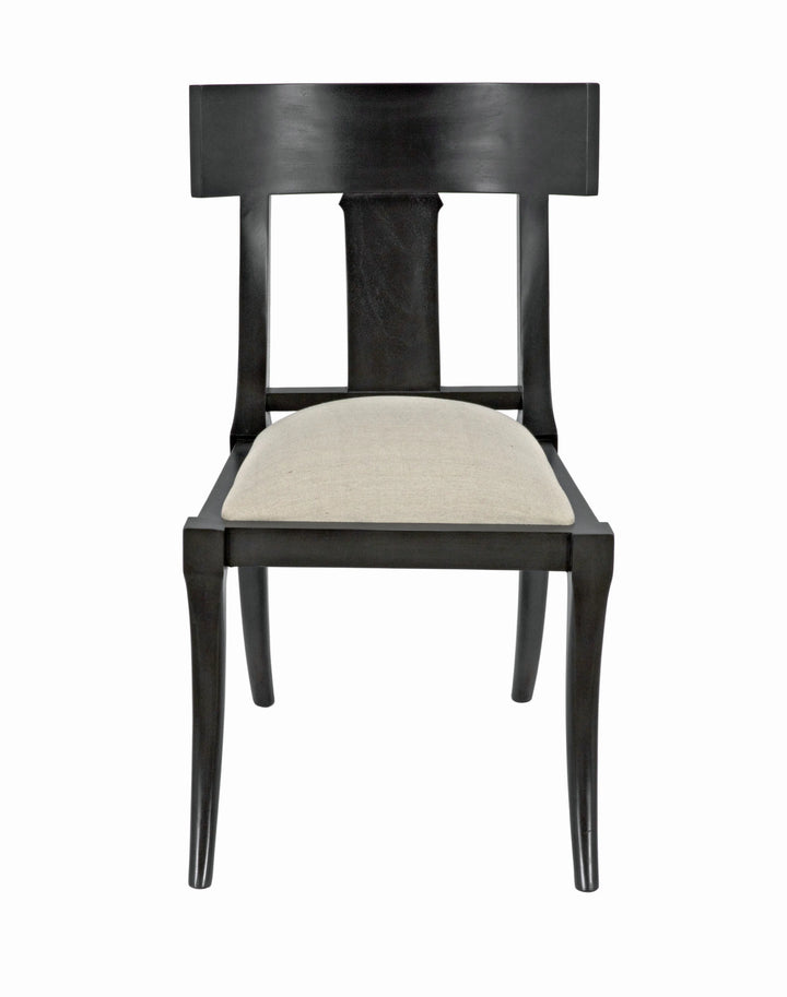 American Home Furniture | Noir - Athena Side Chair, Pale