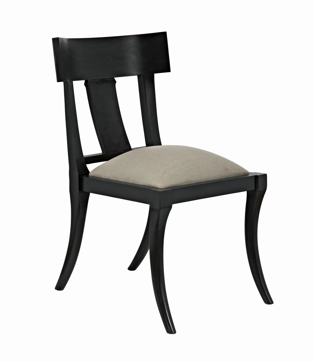 American Home Furniture | Noir - Athena Side Chair, Pale