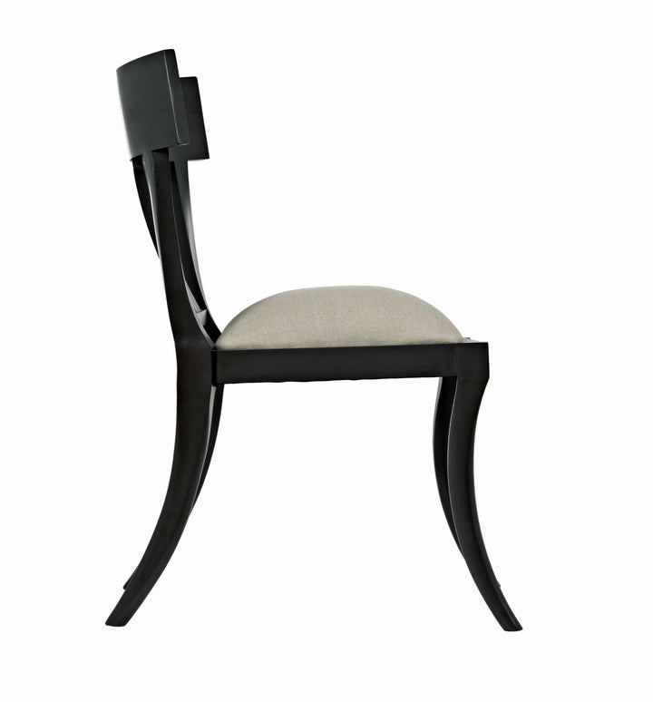 American Home Furniture | Noir - Athena Side Chair, Pale