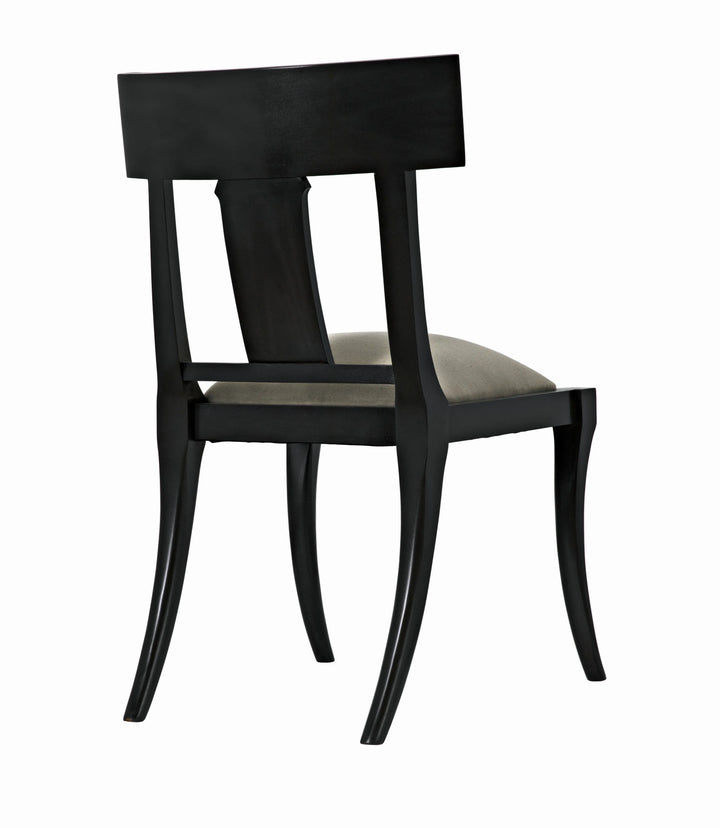 American Home Furniture | Noir - Athena Side Chair, Pale