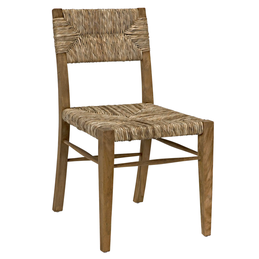 American Home Furniture | Noir - Faley Chair, Teak with Woven