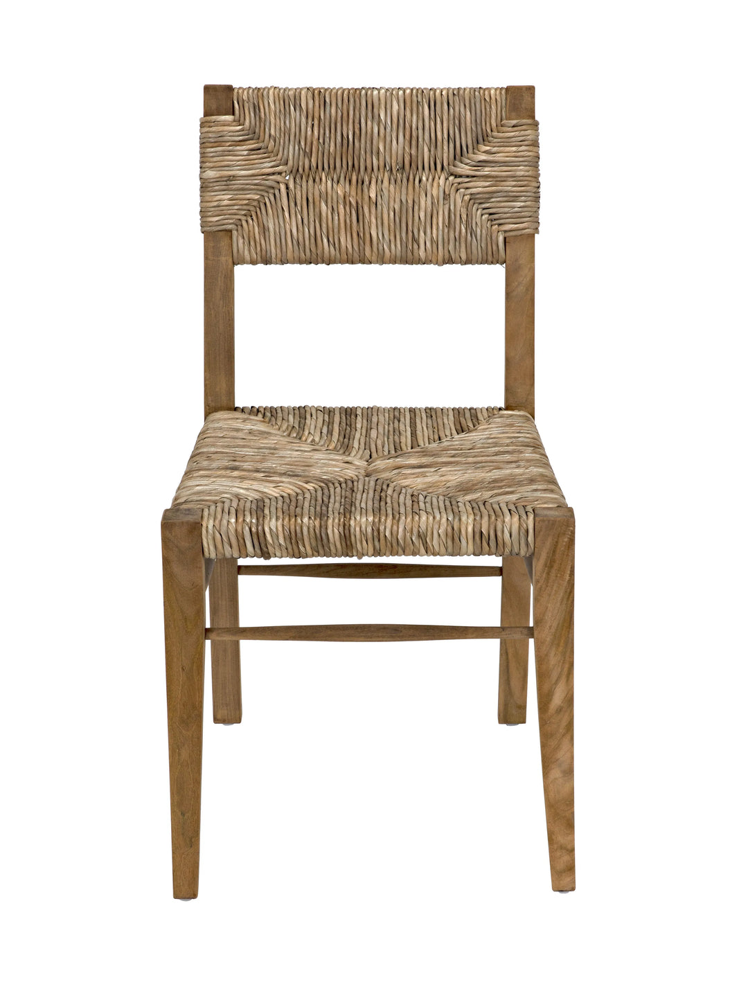 American Home Furniture | Noir - Faley Chair, Teak with Woven