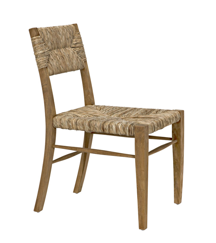 American Home Furniture | Noir - Faley Chair, Teak with Woven