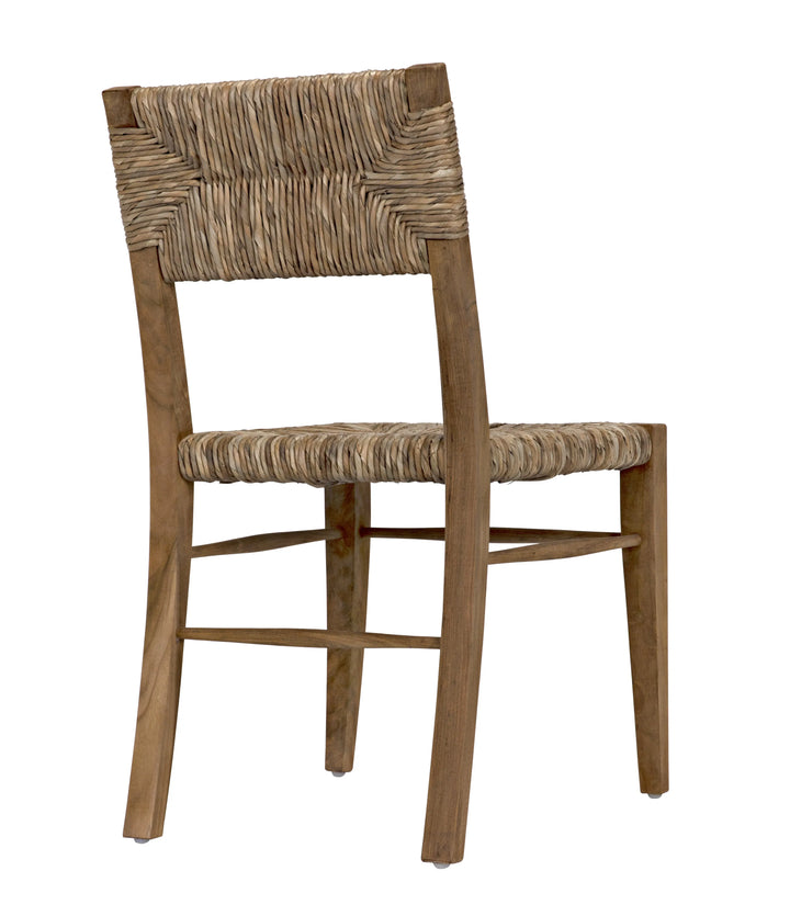 American Home Furniture | Noir - Faley Chair, Teak with Woven