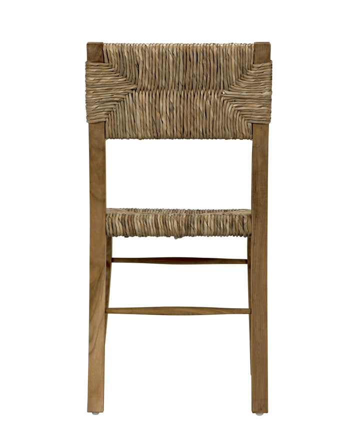 American Home Furniture | Noir - Faley Chair, Teak with Woven