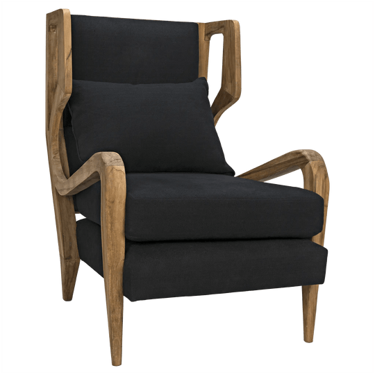 Noir Carol Chair, Teak ACCENT + LOUNGE CHAIRS