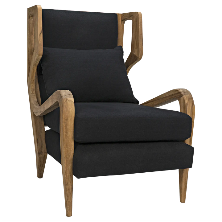 American Home Furniture | Noir - Carol Chair, Teak