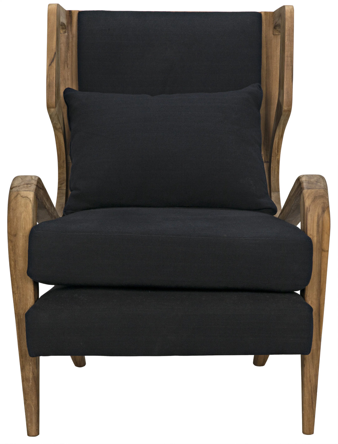 American Home Furniture | Noir - Carol Chair, Teak