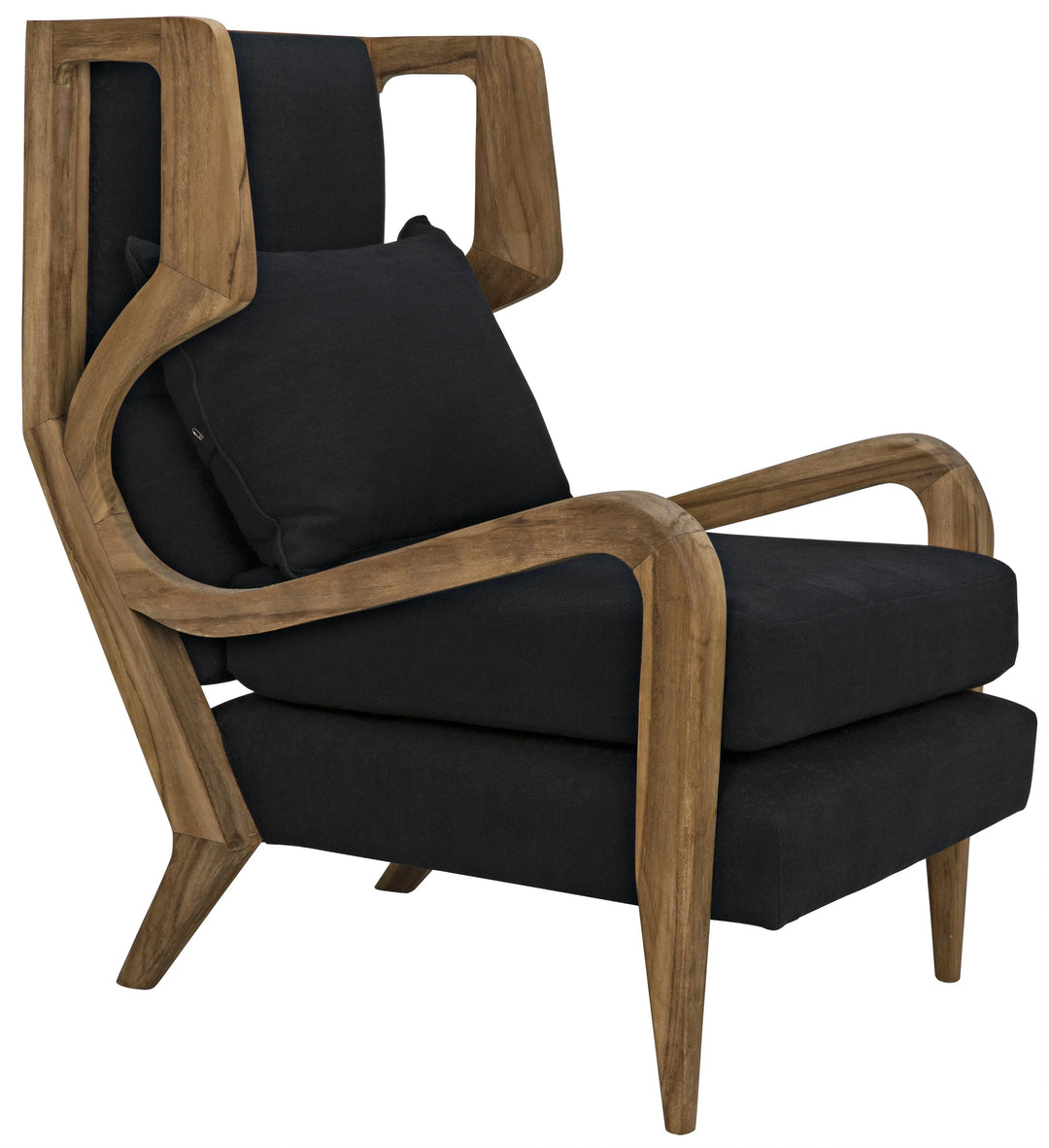 American Home Furniture | Noir - Carol Chair, Teak