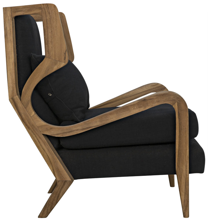 American Home Furniture | Noir - Carol Chair, Teak