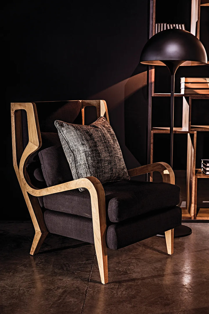 American Home Furniture | Noir - Carol Chair, Teak