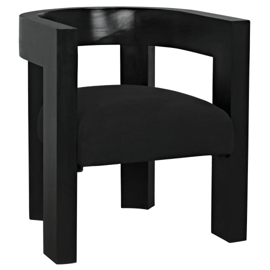 Noir Eros Chair - Set of 2 DINING CHAIRS