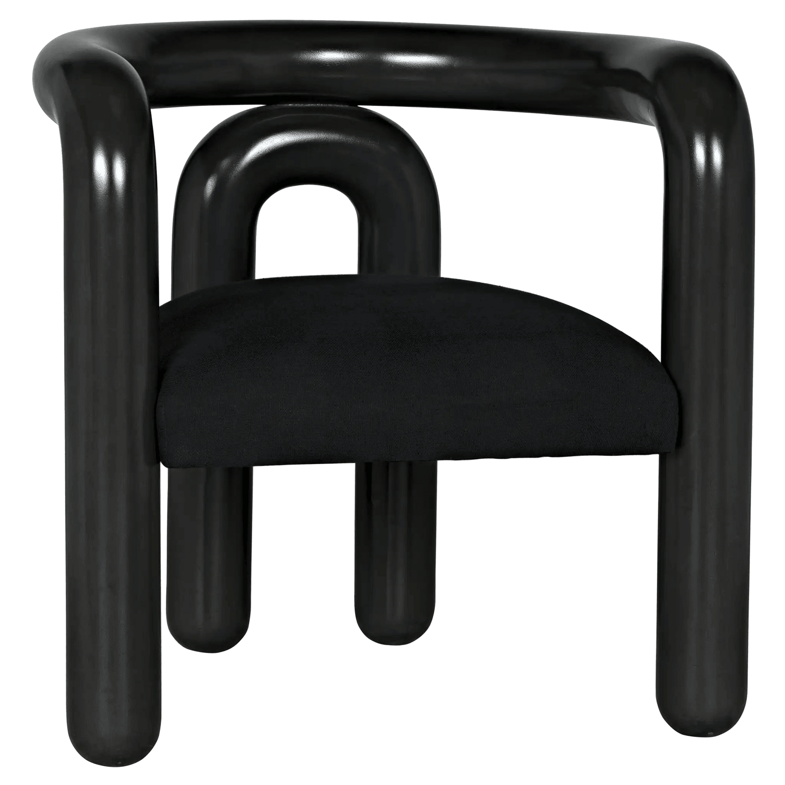 Noir Hockney Chair - Set of 2 DINING CHAIRS