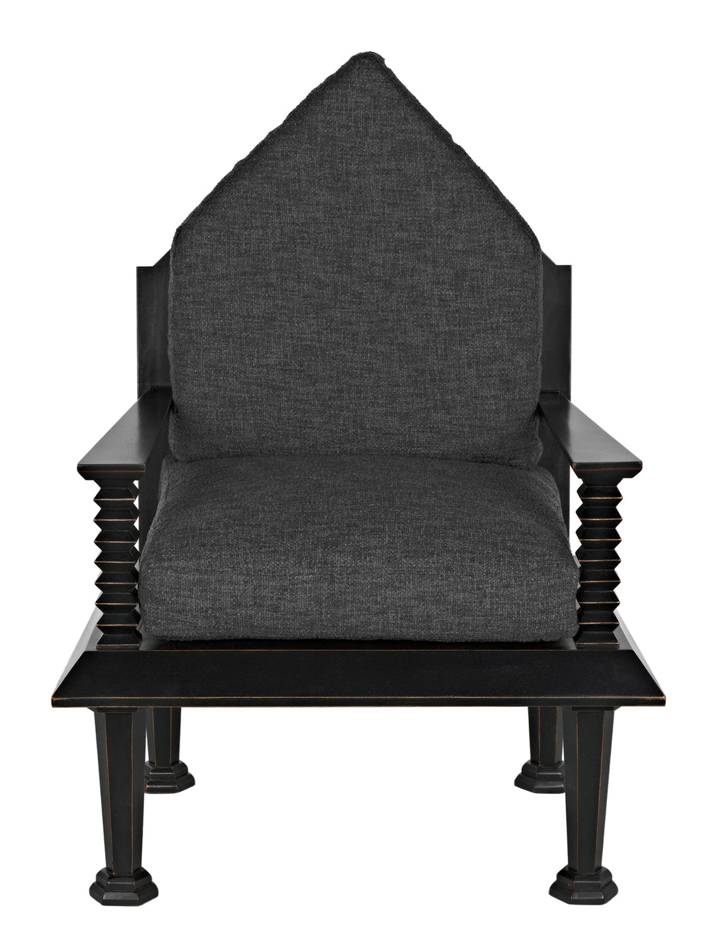 American Home Furniture | Noir - Resurrection Chair w/US Made Cushions