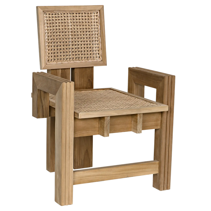 American Home Furniture | Noir - Fatima Chair, Teak