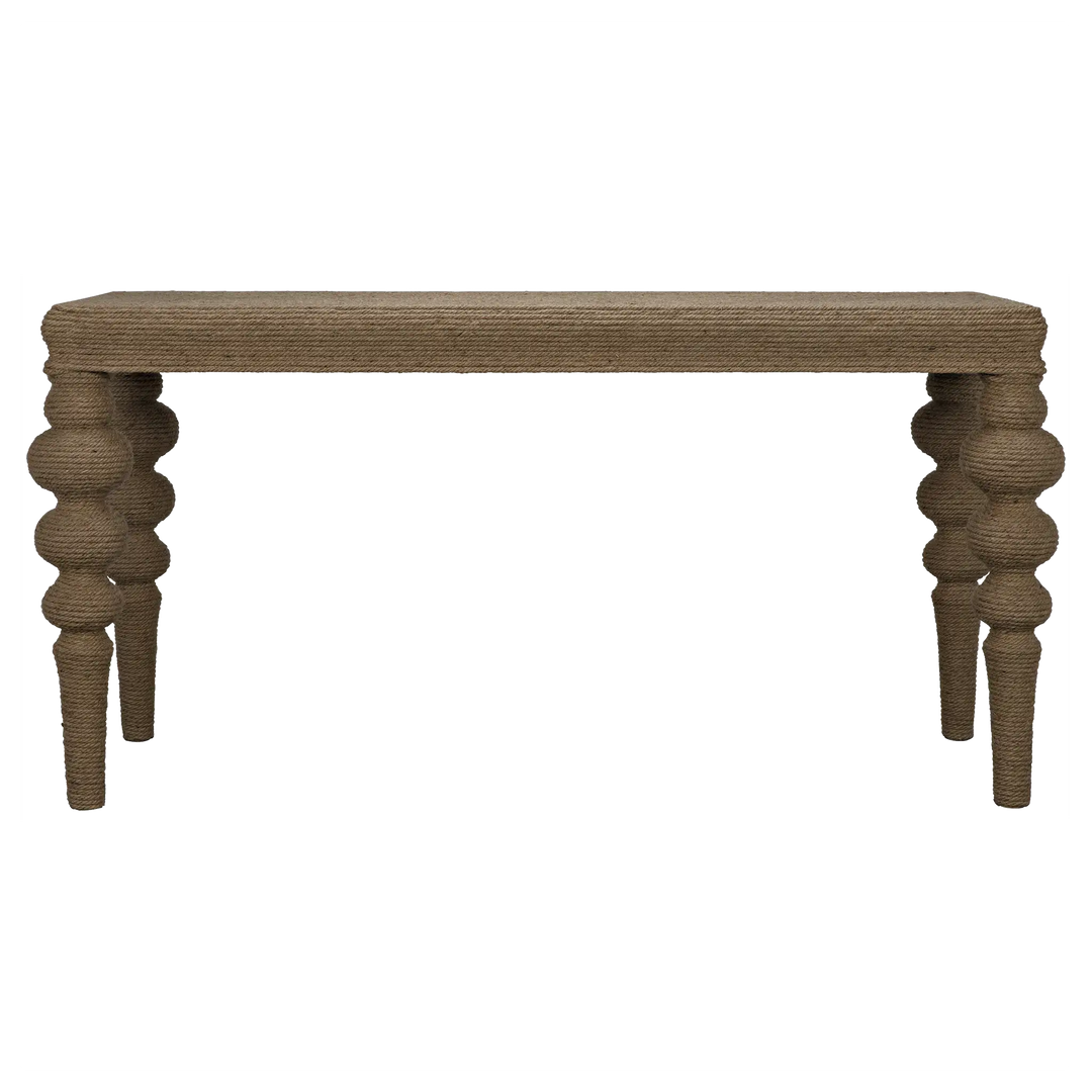 American Home Furniture | Noir - Turned Leg Ismail Console